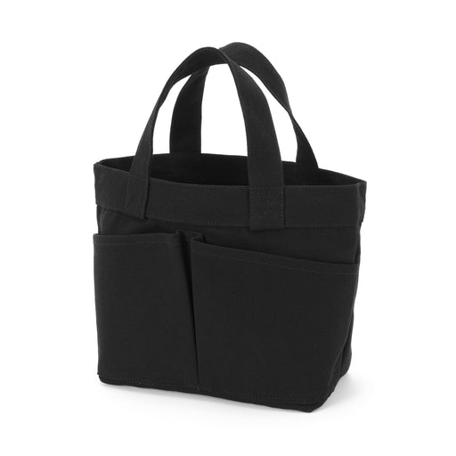 Canvas Mini Tote Bag Black MUJI