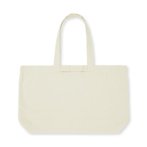 Cotton Wide Tote Bag Light Yellow MUJI