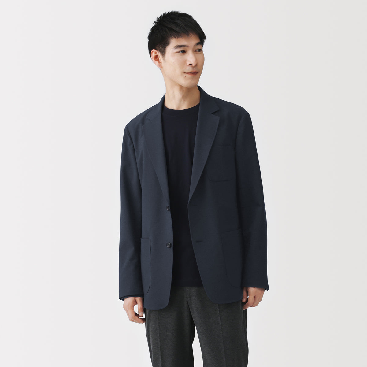 MUJI — Water Repellent Stretch Jacket
