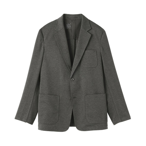 Stretch Jersey Jacket Dark Gray MUJI