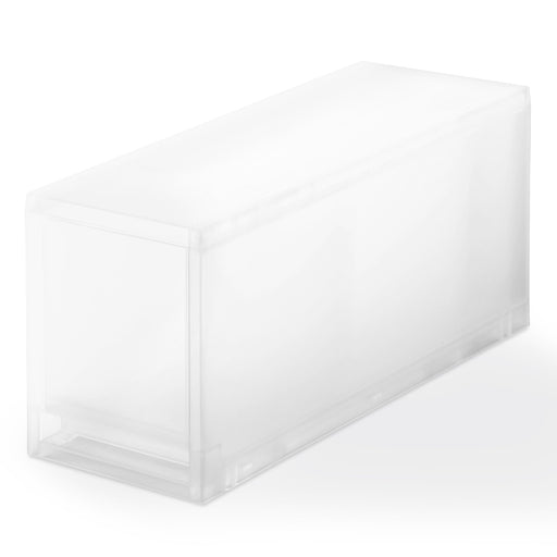 Polypropylene Case - Slim Deep (W5.5 x D14.6 x H6.9") Clear MUJI