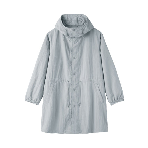 #WK51 [import] Water Repellent Hooded Coat Gray MUJI