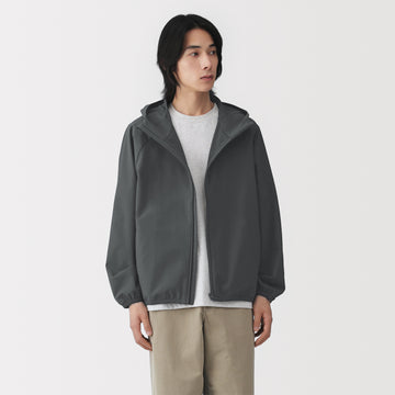 Water Repellent Zip Hoodie MUJI