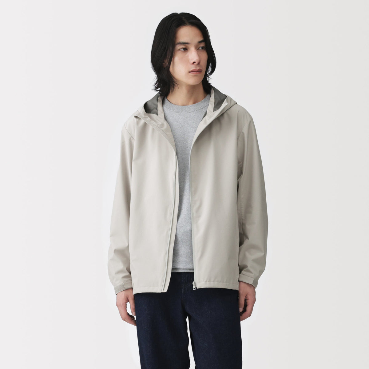 MUJI — Water Repellent Hooded Jacket