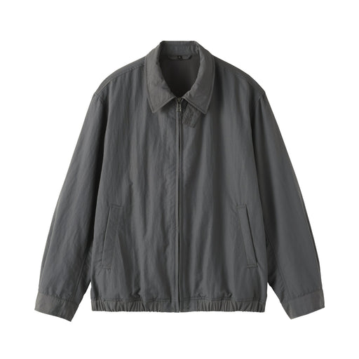 #WK51 [import] Water Repellent Zip-Up Jacket Charcoal Gray MUJI