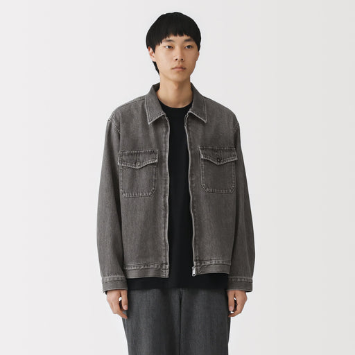 #26SS Kapok Blend Denim Blouson MUJI