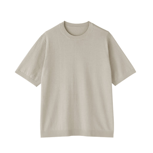 Hemp Blend Sweater Sand Beige MUJI