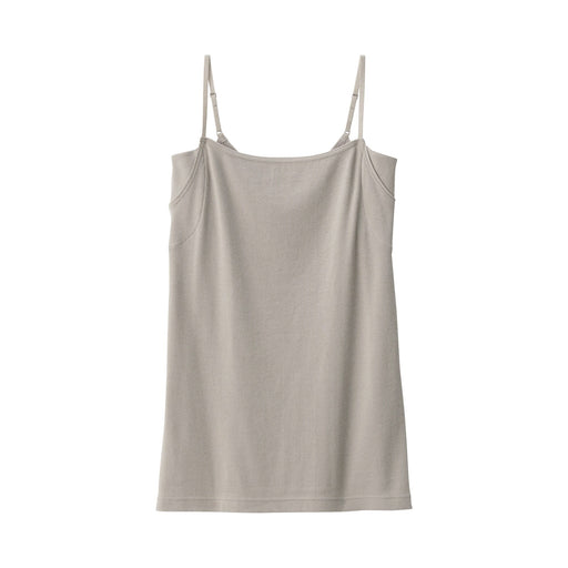 Moisture-Wicking Sweat Pad Camisole Medium Gray MUJI
