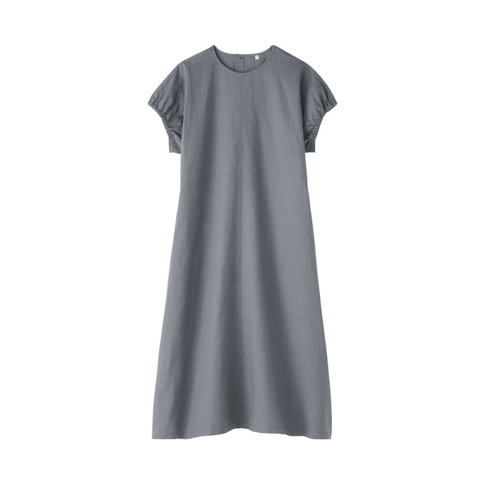 muji t shirt dress MUJI Cotton Striped Tank T-Shirt Dress