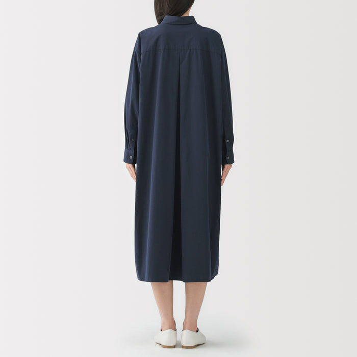 muji shirt dress Cool Touch Shirt Dress