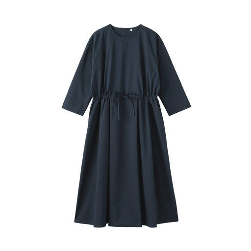 Broadcloth Pullover Dress Dark Navy MUJI