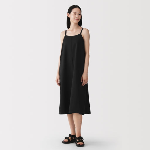 Kapok Blend Twill Cami Dress MUJI