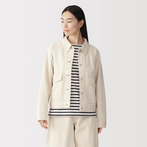 Kapok Blend Jacket MUJI