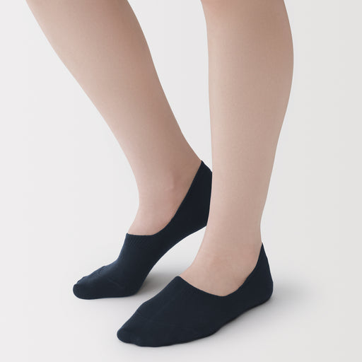 Silicone Grip No-Show Socks MUJI