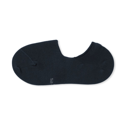 Silicone Grip No-Show Socks Dark Navy 23-25cm (US W7-9 M5-7.5) MUJI