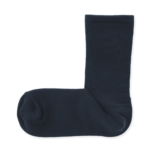 Loose Top Socks Dark Navy 23-25cm (US W7-9 M5-7.5) MUJI