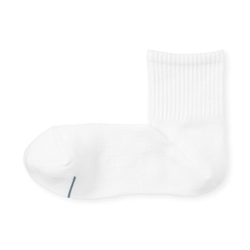 Moisture Wicking Short Socks White MUJI