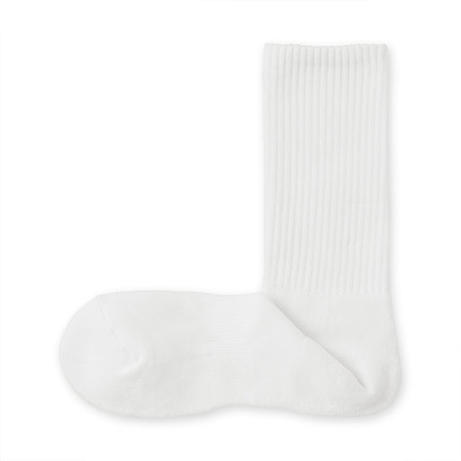 Pile Socks White MUJI