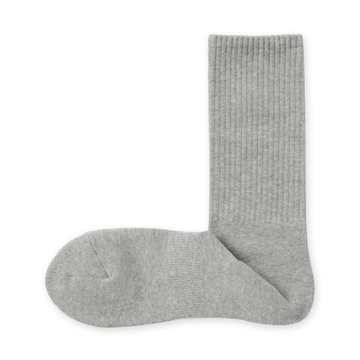 Pile Socks Gray MUJI