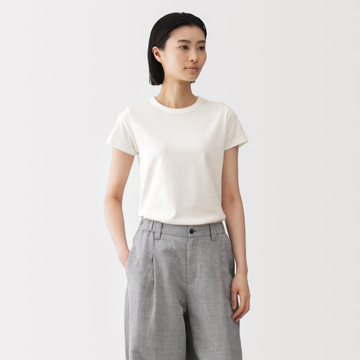 Labo Linen Blend T-Shirt MUJI
