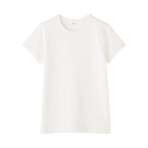 Labo Linen Blend T-Shirt Off White MUJI