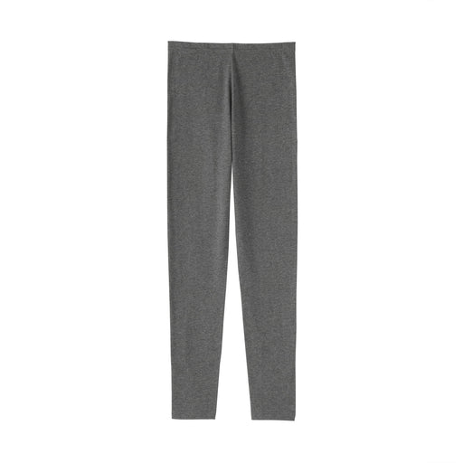 Stretch Jersey Leggings Charcoal Gray MUJI