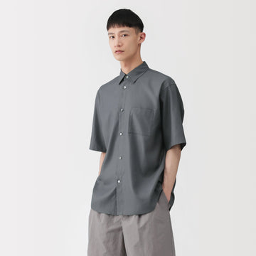 Labo Washi Blend Dobby Weave Shirt MUJI