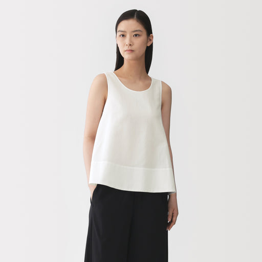 Labo Washi Blend Basket Weave Blouse MUJI