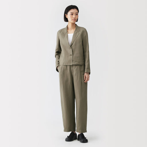 Labo Linen Lyocell Wide Pants MUJI