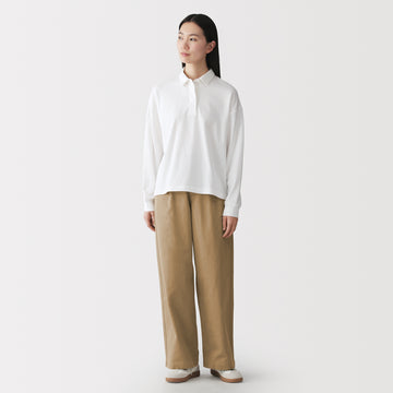 Chino Darted Wide Pants MUJI