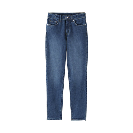 Denim Slim Straight Pants Blue MUJI
