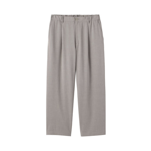 Quick Dry Wide Pants Grayish Brown MUJI
