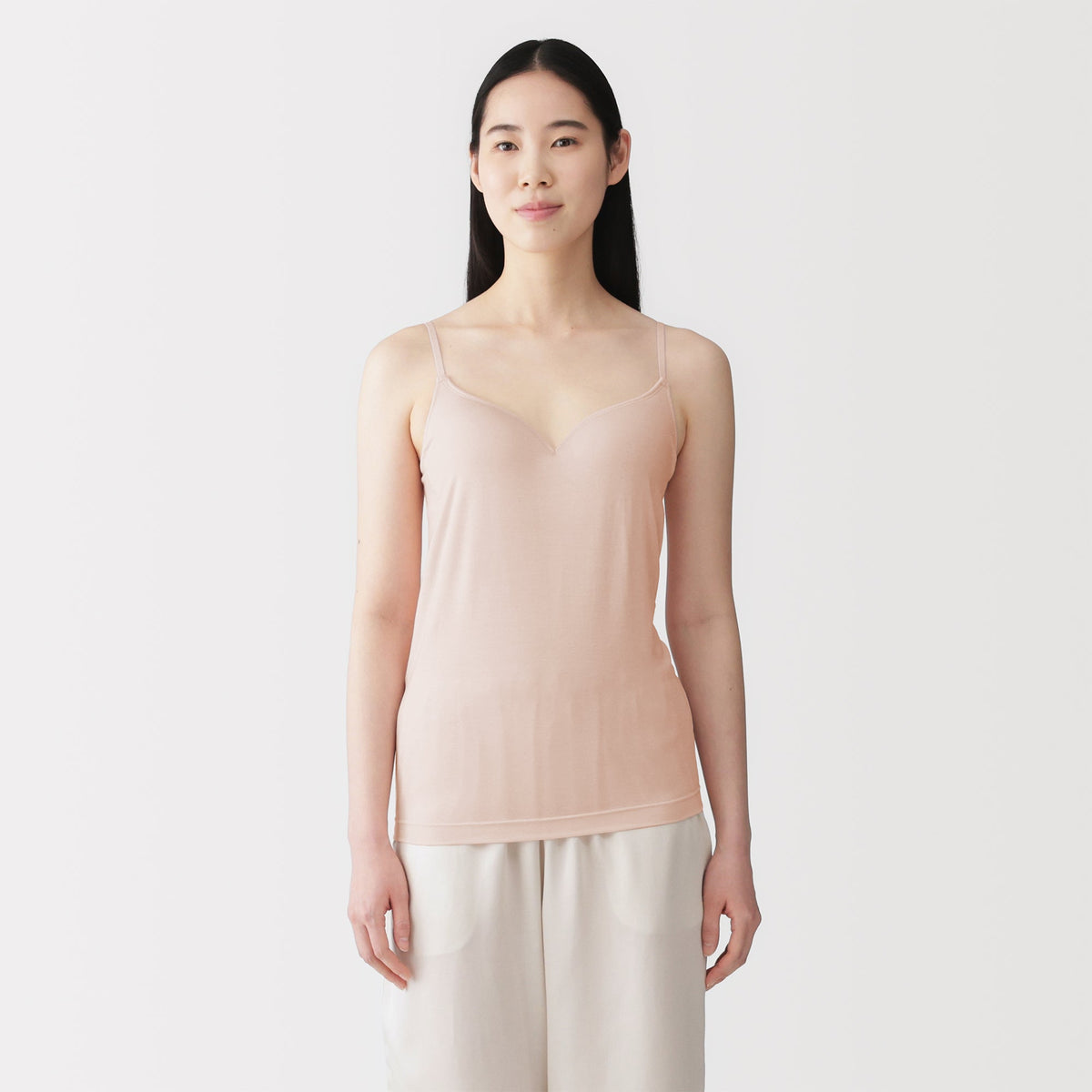 MUJI — Lyocell Blend Bra Camisole