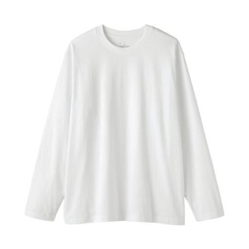 Jersey Crewneck T-Shirt White MUJI