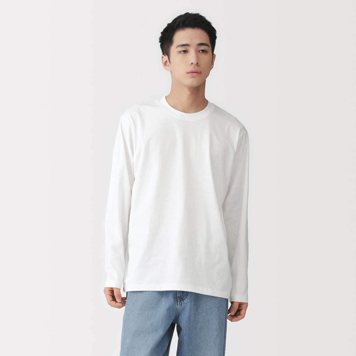 MUJI — Jersey Crewneck T-Shirt