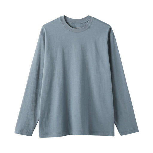 Jersey Crewneck T-Shirt Smoky Blue MUJI