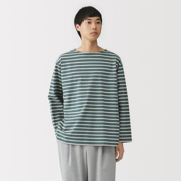 Heavyweight Cotton Boatneck T-Shirt MUJI