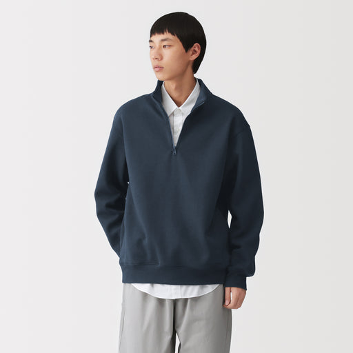 #26SS Half-Zip Sweatshirt AB1OG26S MUJI