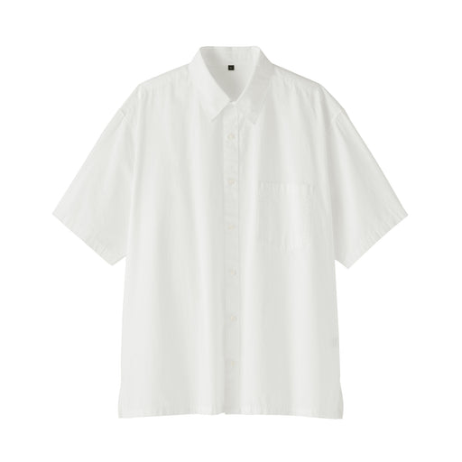 Cool Touch Woven Shirt White MUJI