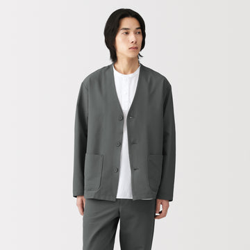Breathable Seersucker Cardigan MUJI