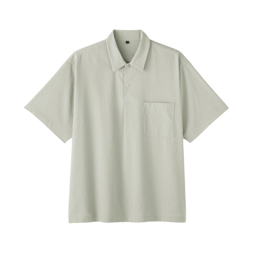 Breathable Polo Shirt Gray MUJI