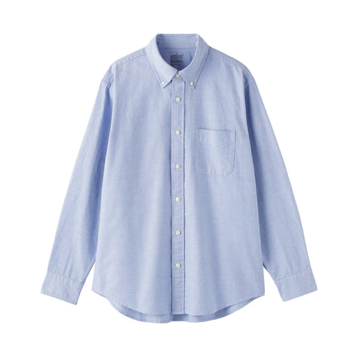 Cotton Oxford Shirt Saxe Blue MUJI