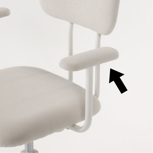 Office Chair Armrests - Gray MUJI