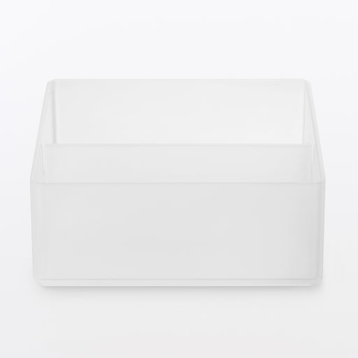 Polypropylene Desk Organizer 1 (W3.9 x D3.9 x H1.6") MUJI
