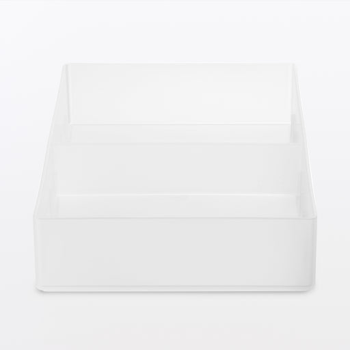 Polypropylene Desk Organizer 4 (W5.3 x D7.9 x H1.6") MUJI