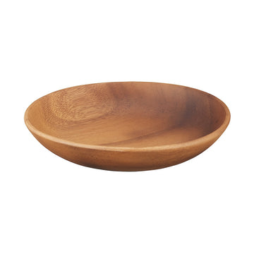 Acacia Deep Plate (Dia. 7.9") MUJI