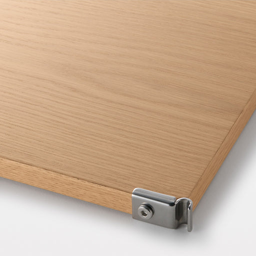 SUS Shelving Unit Additional Shelf - Oak - Square (42 cm) MUJI