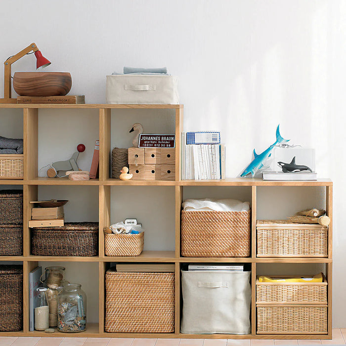 Stacking Shelf Oak Additional Modular Shelves MUJI USA