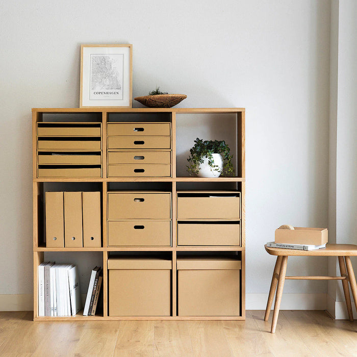 Oak Additional Stacking Shelf - 3 Tier | Modular Shelves | MUJI USA