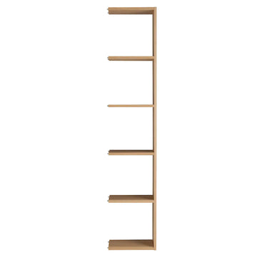 Stacking Shelf Additional Shelf - Oak - 5 Tiers MUJI